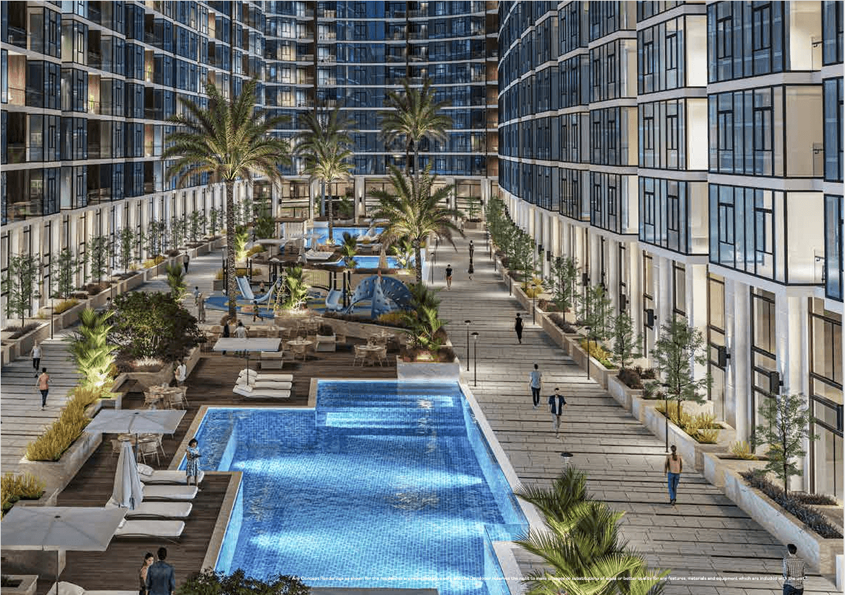 A 1 Bedroom Apartment in The Signature Tower by A Capital Holding