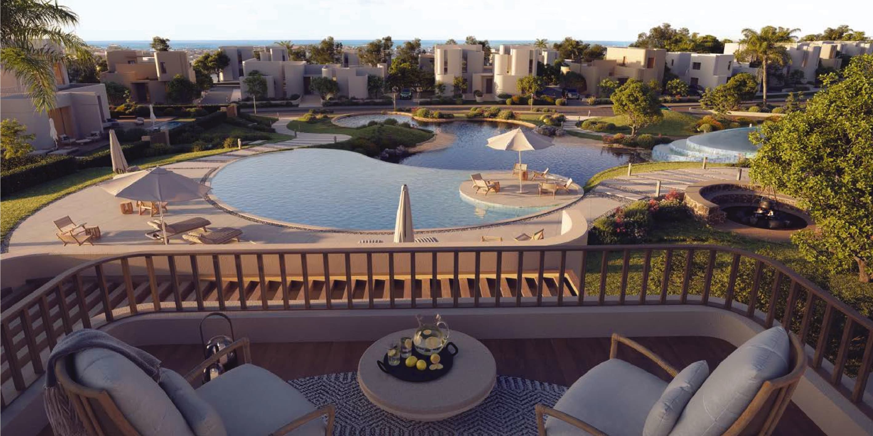 A 2 Bedroom Apartment in Aden by Orascom Development Egypt