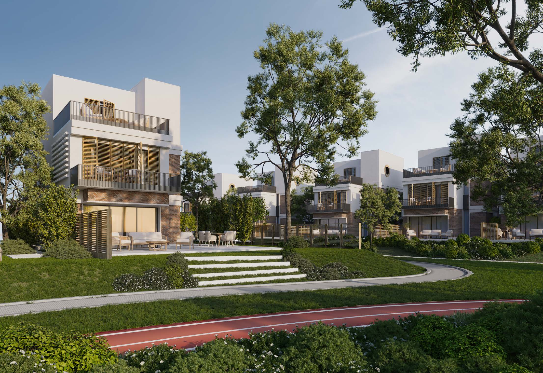 A 4 Bedroom Villa in Scenes by Tatweer Misr
