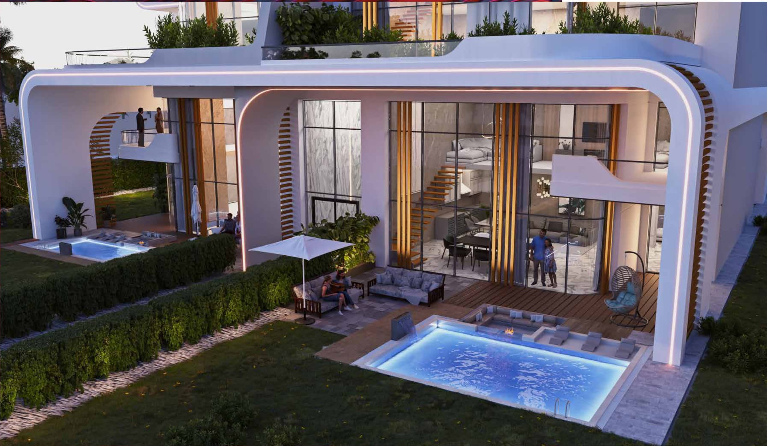 A 3 Bedroom Duplex in Amara by New Plan