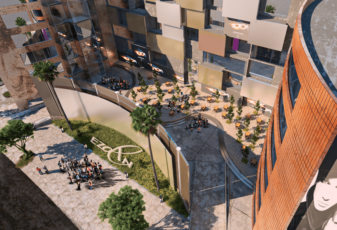 A 0 Bedroom Retail in Ezdan by Taj Misr Developments