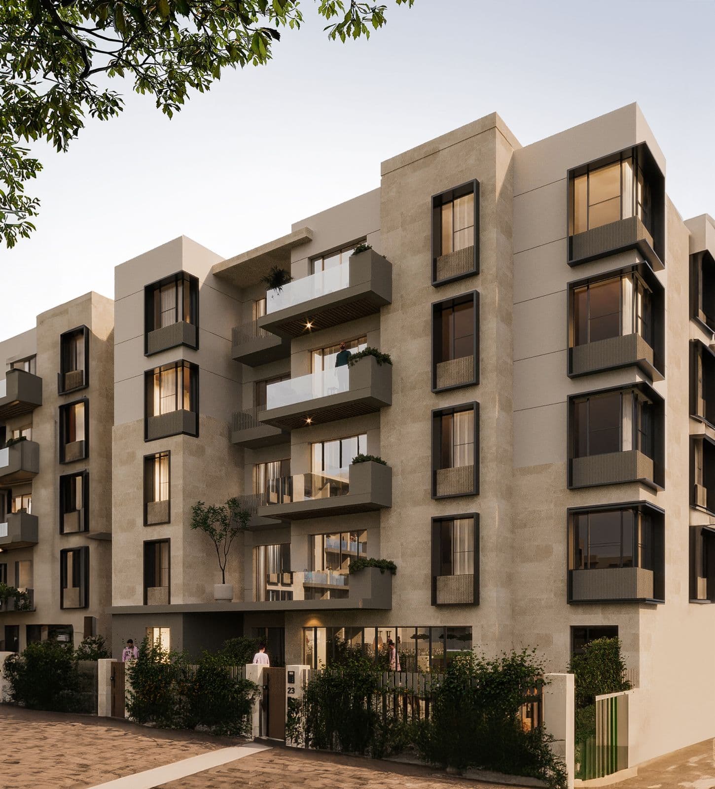 A 2 Bedroom Apartment in West Courts New October by Morshedy Group