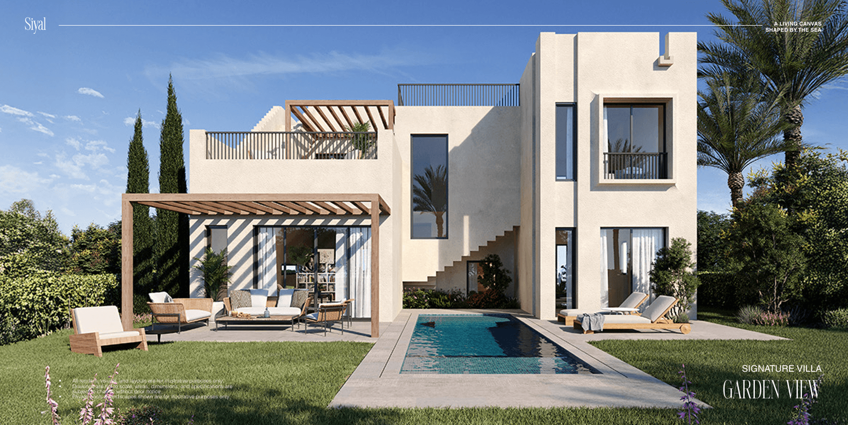 A 4 Bedroom Villa in Siyal by Orascom Development Egypt