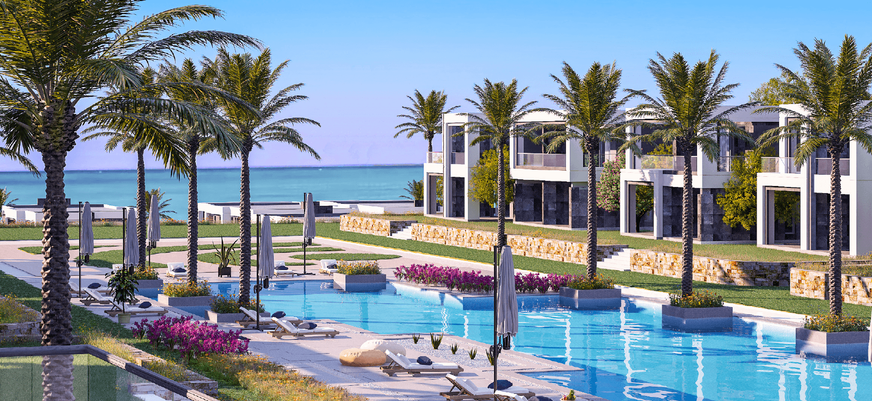 A 3 Bedroom Chalet in La Vista Ras El Hekma by La Vista Developments