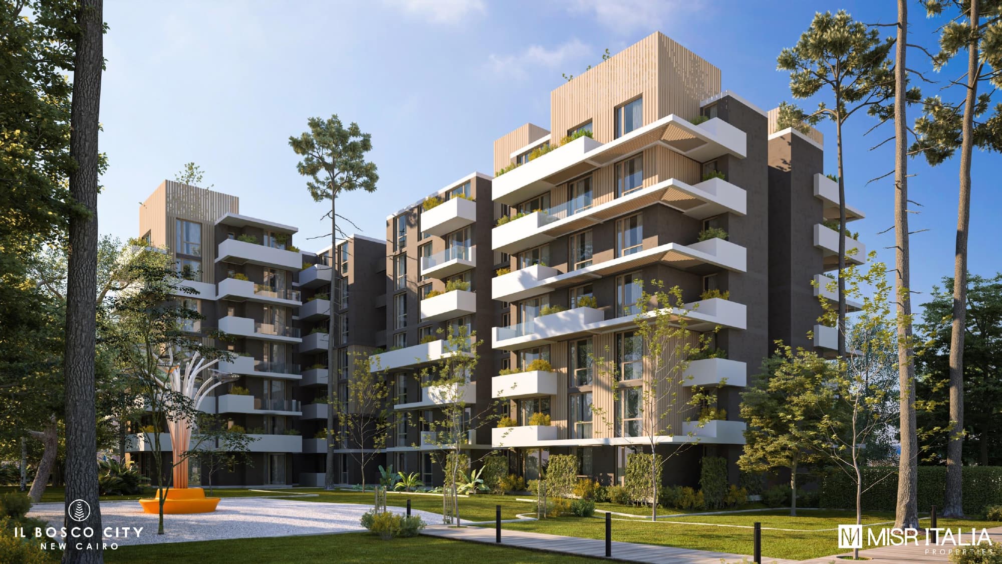 A 3 Bedroom Duplex in Il Bosco New Capital by Misr Italia Properties