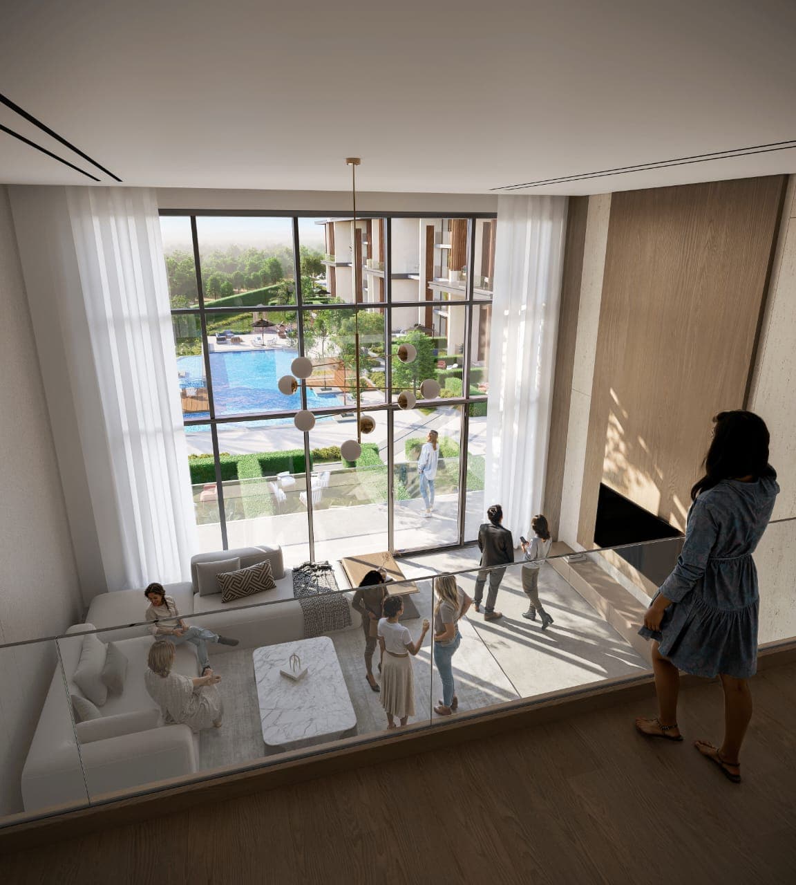 A 1 Bedroom Duplex in Loft-Pyramids Heights by ADD Properties