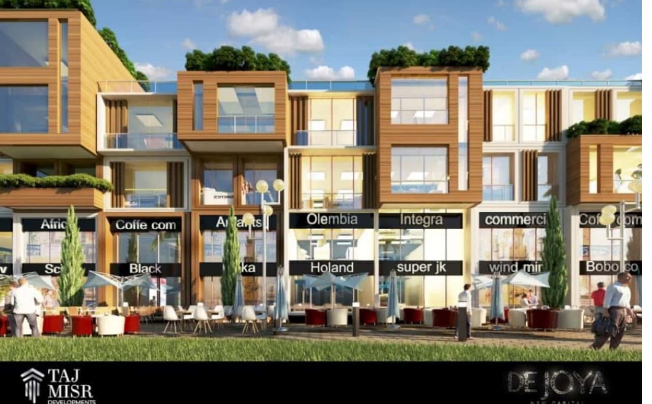 A 0 Bedroom Administrative in De joya 1 strip mall by Taj Misr Developments
