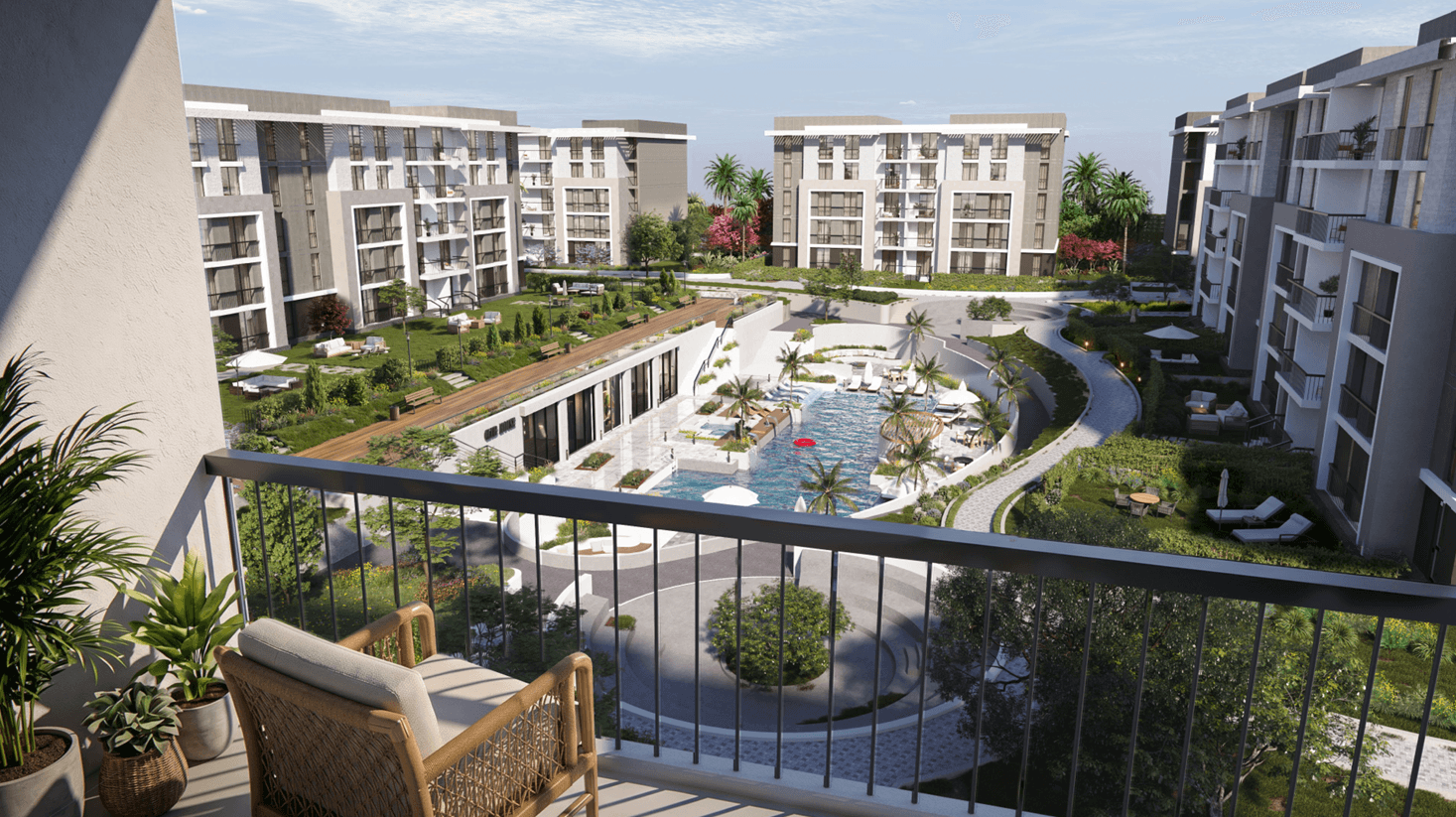 A 2 Bedroom Apartment in Livyn by Nakheel Developments