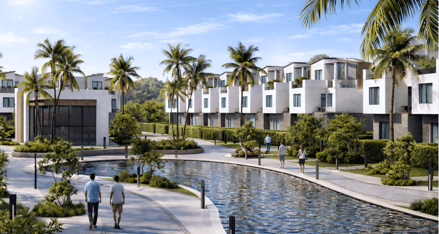 A 4 Bedroom Villa in V residence by Dunes Development