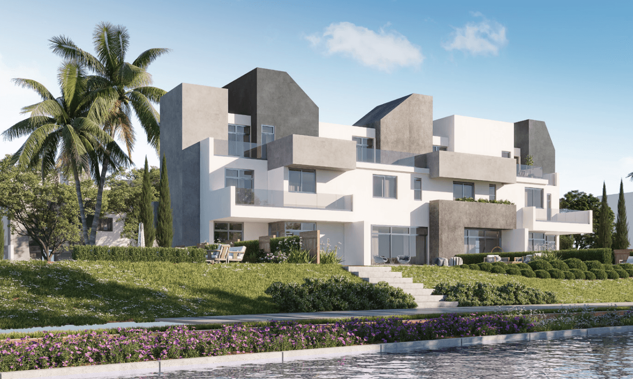 A 3 Bedroom Twinhouse in Rivers by Tatweer Misr