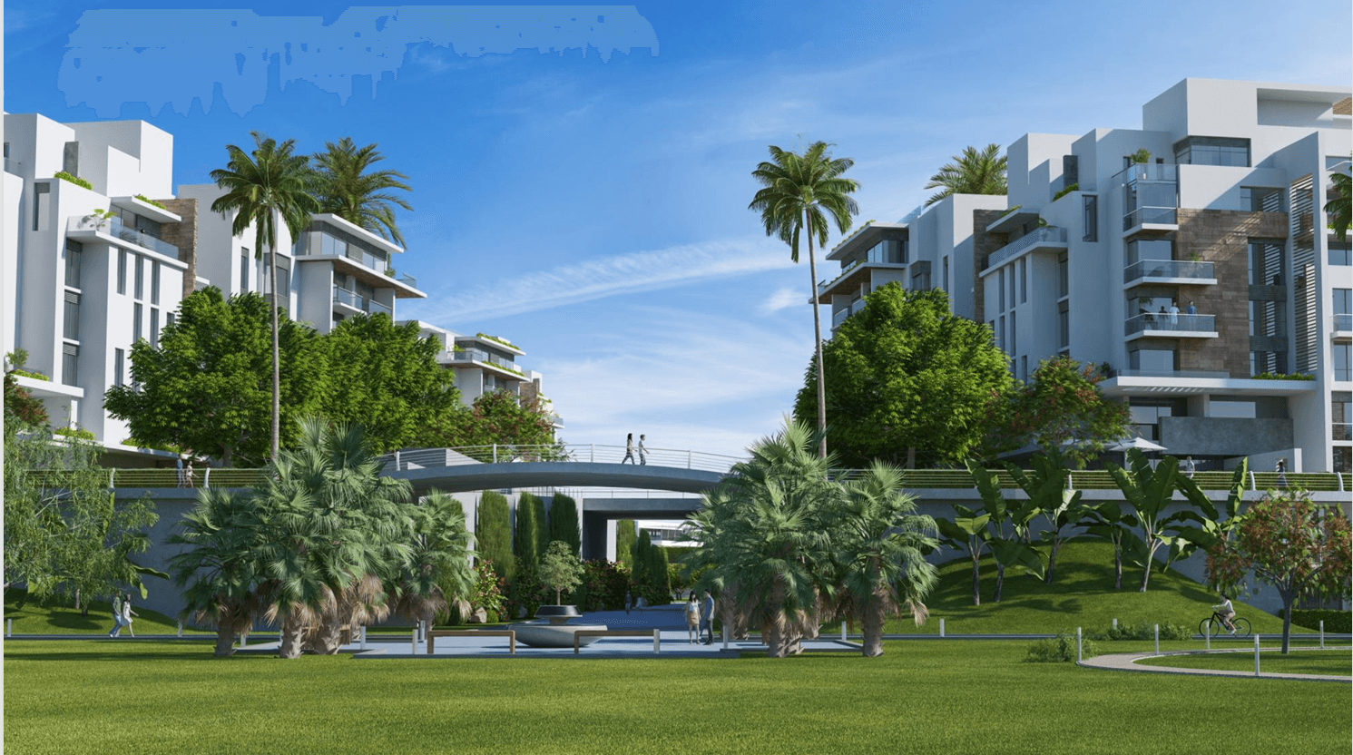 A 3 Bedroom Duplex in Club Park- ICity New Cairo by Mountain View