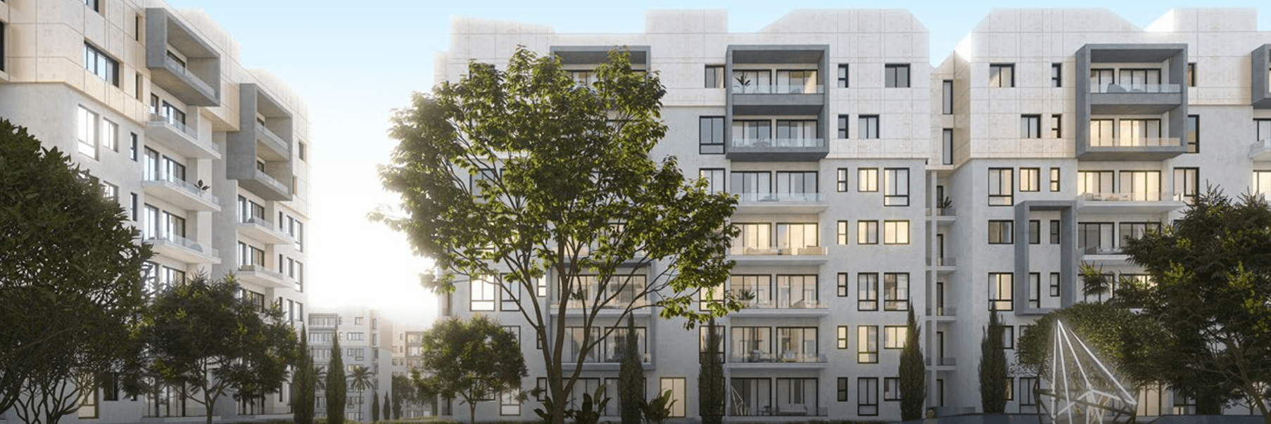 A 3 Bedroom Apartment in Courtyard-Bloomfields by Tatweer Misr