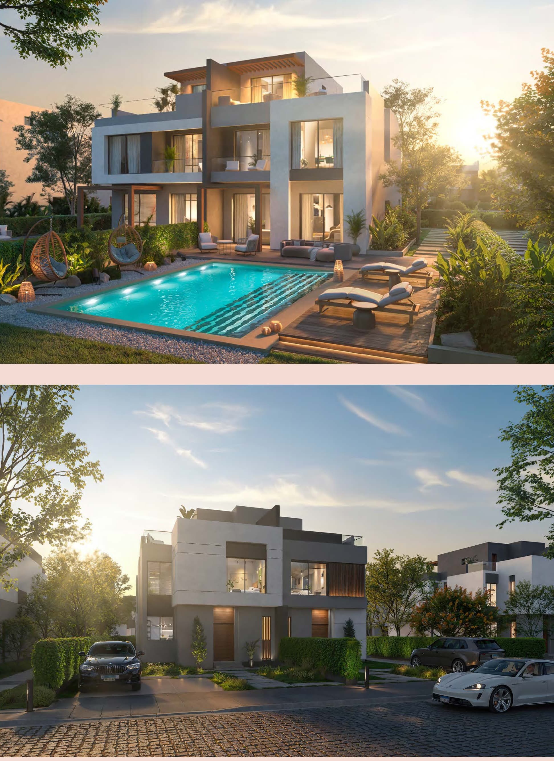 A 5 Bedroom Twinhouse in The Crown Extension by Palm Hills Developments