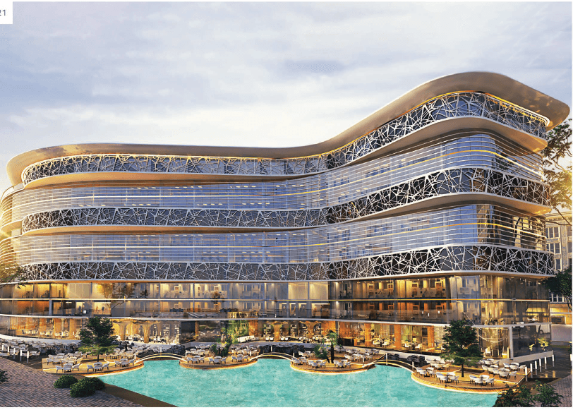A 0 Bedroom Retail in Zaha Park - New Capital by Home Town Developments