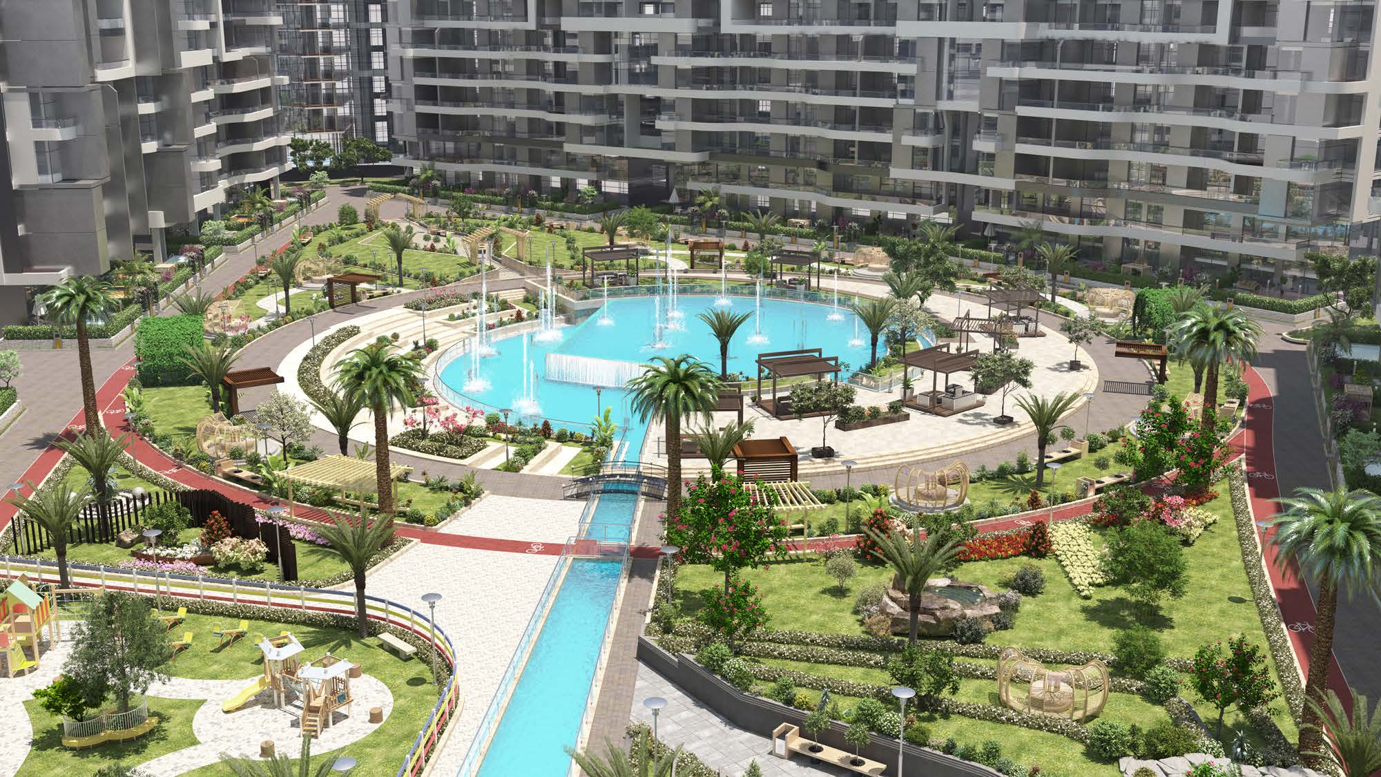 A 2 Bedroom Apartment in RIVAN by Altameer Arabian Developments CO.