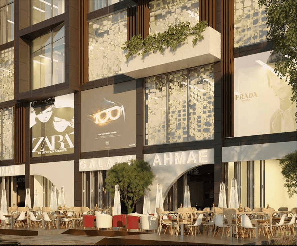 A 0 Bedroom Administrative in De joya 2 strip mall by Taj Misr Developments