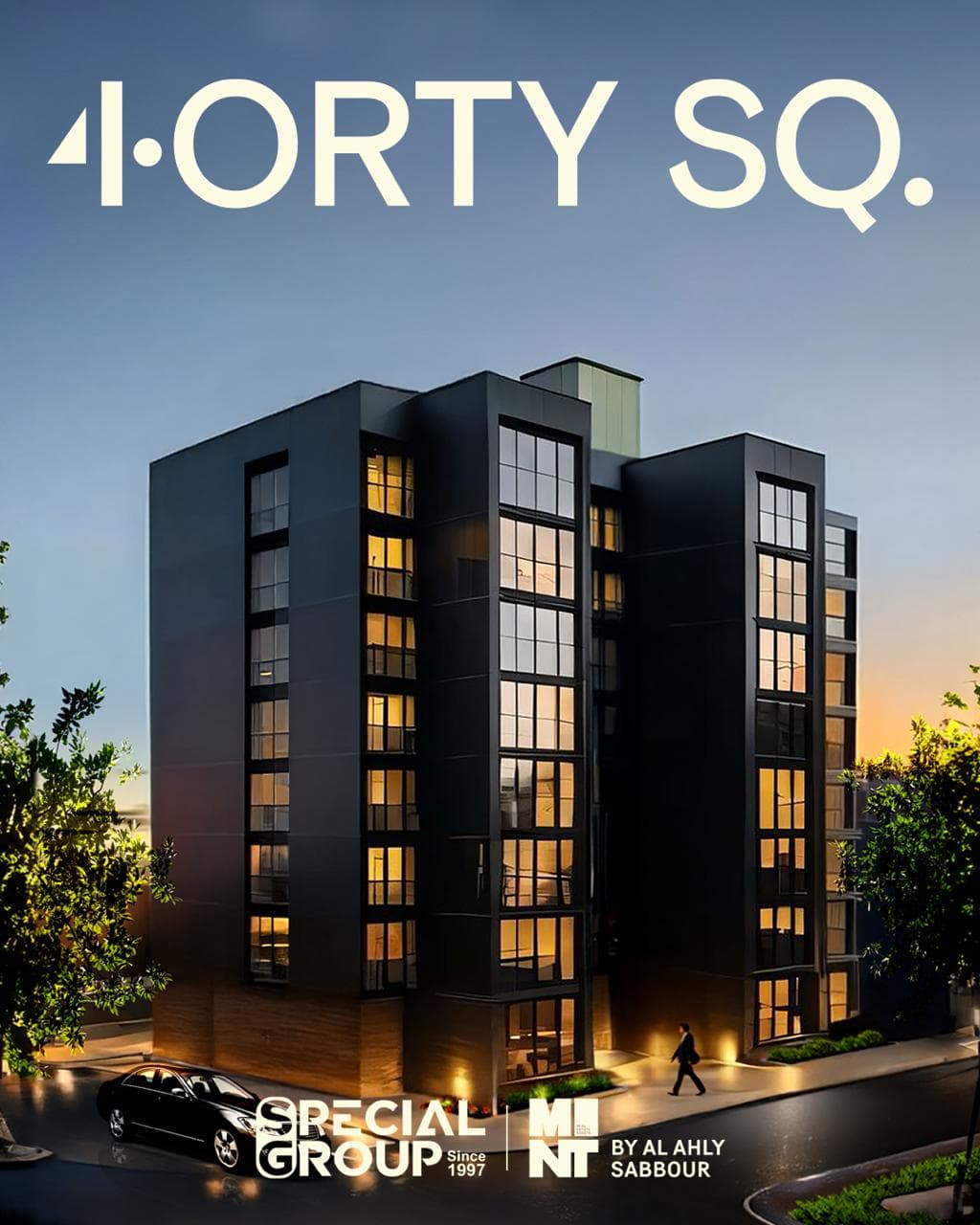 A 2 Bedroom Apartment in 40 Square by Mint Al Ahly Sabbour