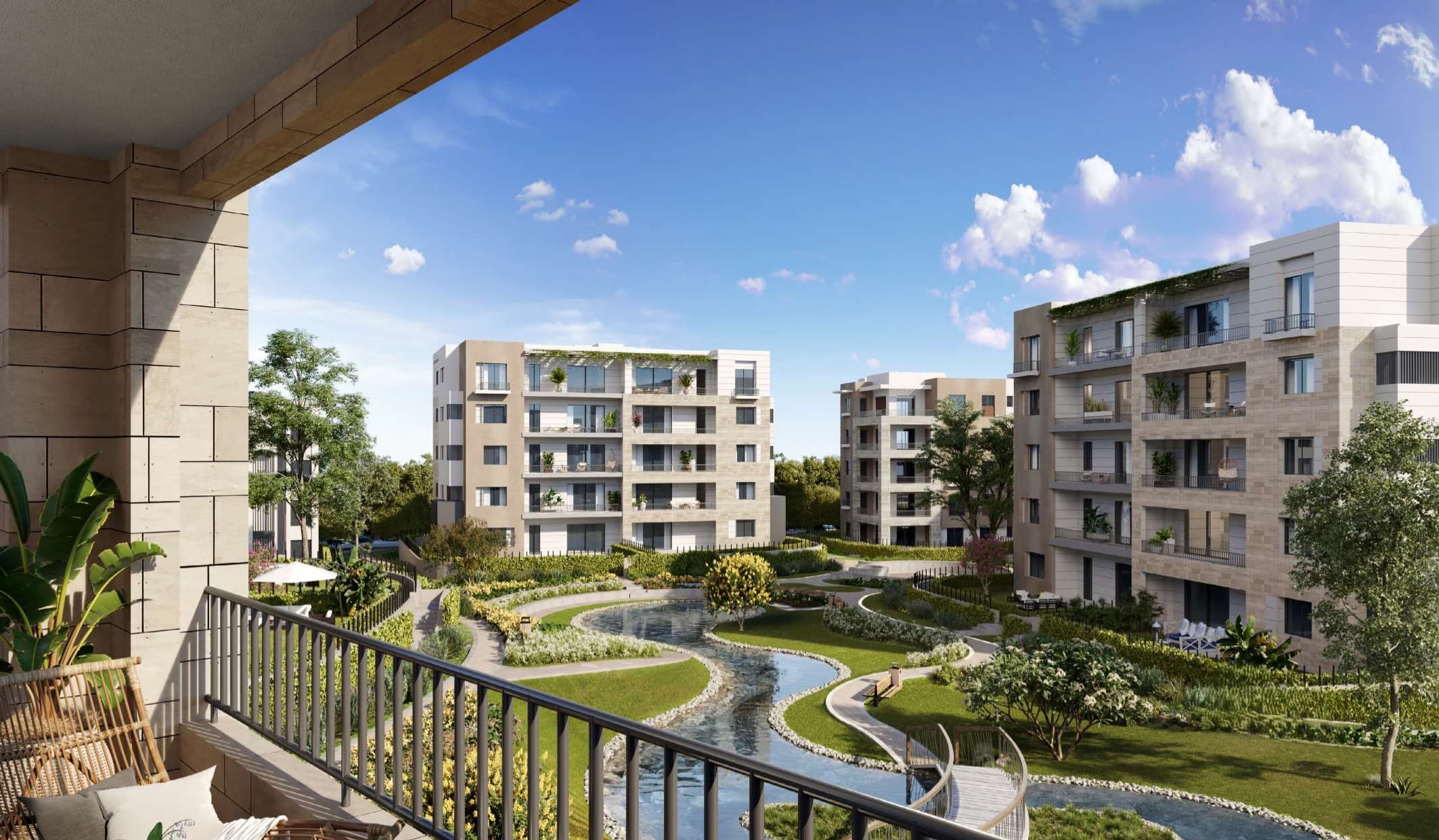 A 2 Bedroom Apartment in D Parks New Cairo by Marakez