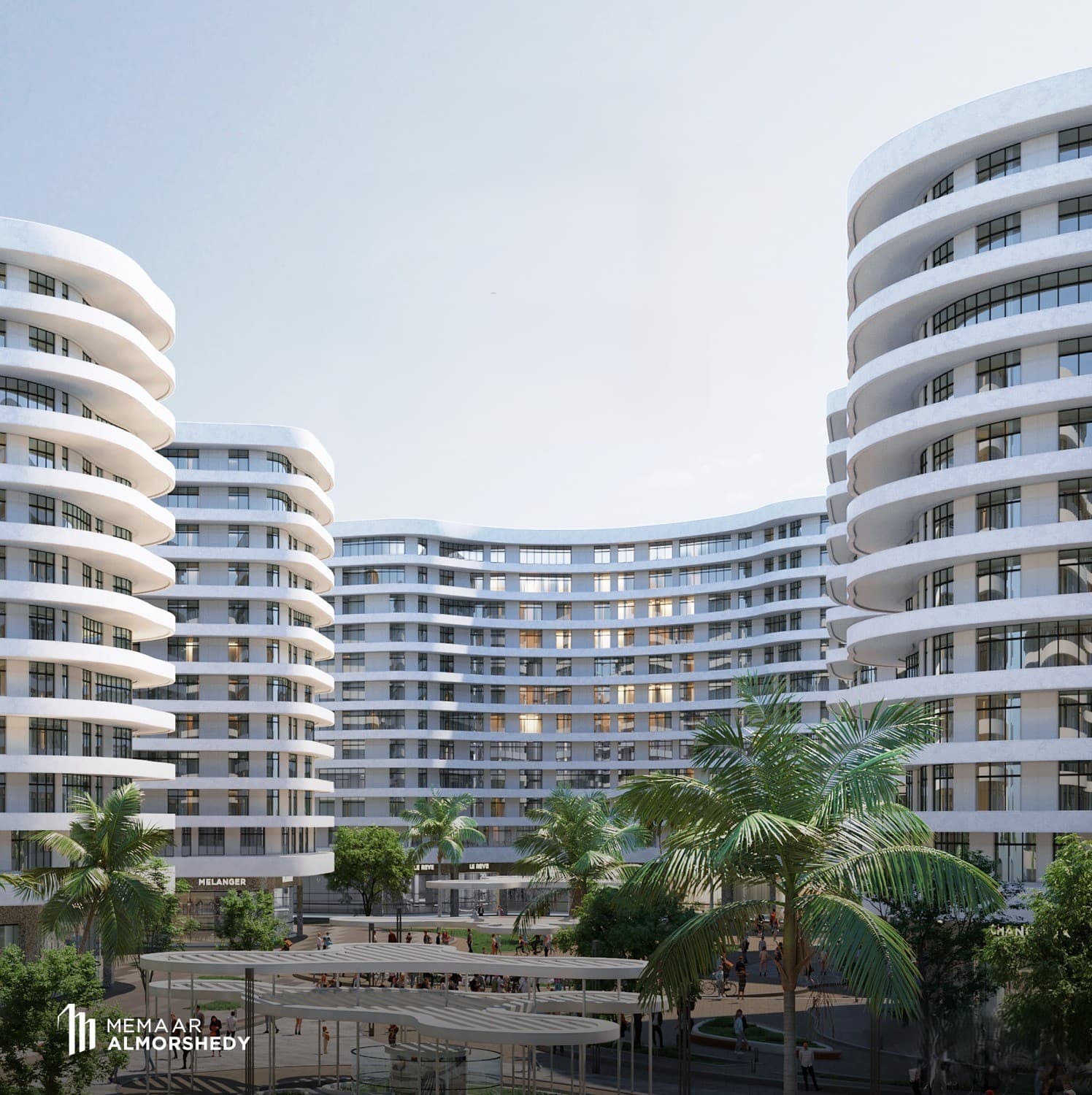 A 3 Bedroom Apartment in Skyline by Morshedy Group