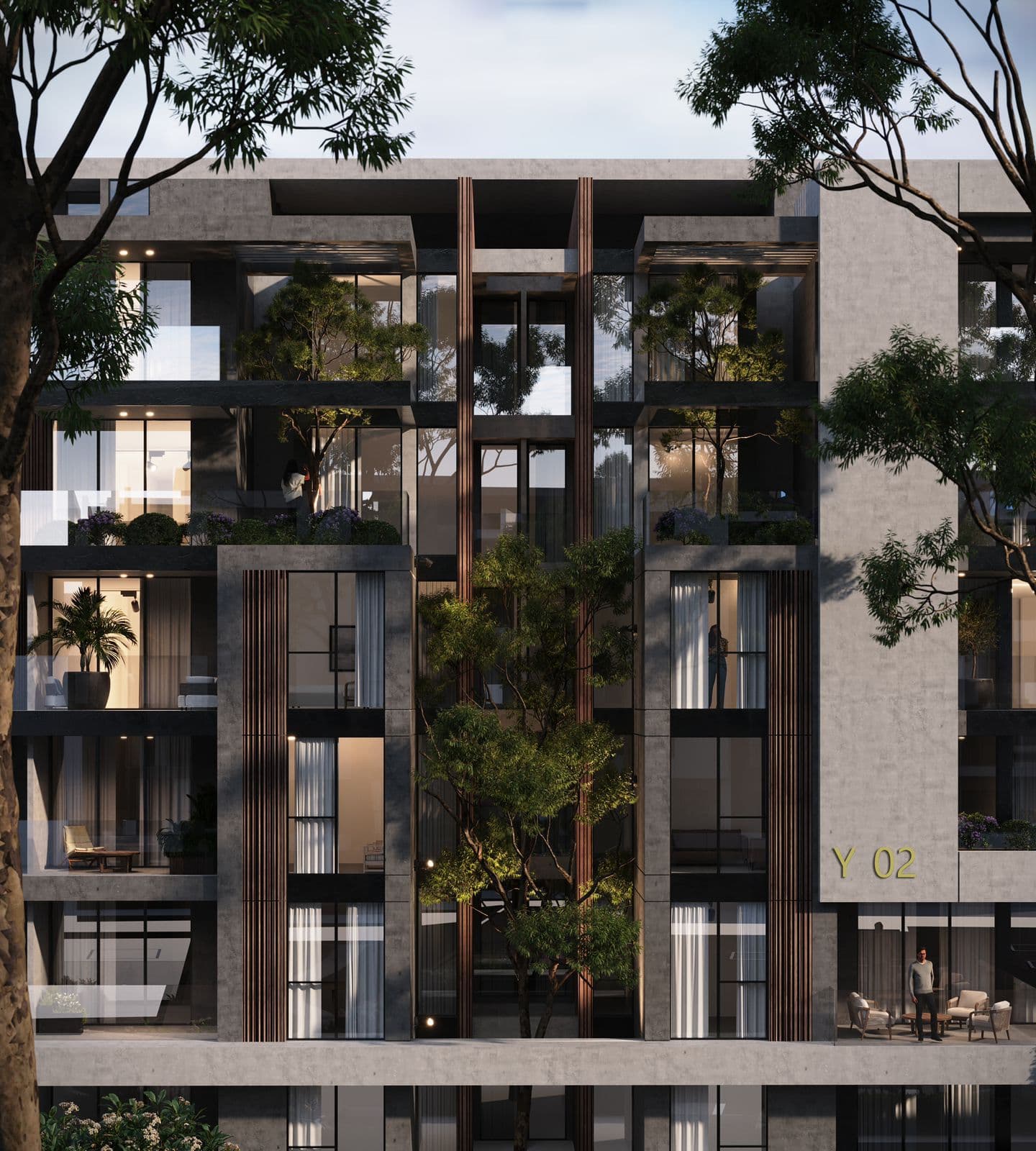 A 2 Bedroom Apartment in Yellow Residence by Urbnlanes Development