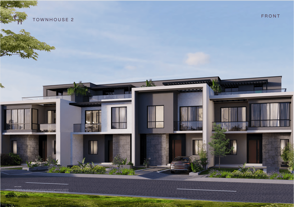 A 3 Bedroom Townhouse in Spire - Club Hills by Housing and Development Properties HDP