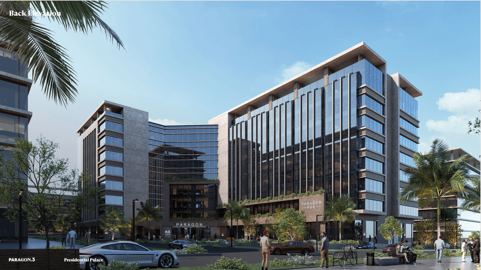A 108 m² Administrative Unit in Paragon 3 by Paragon Development