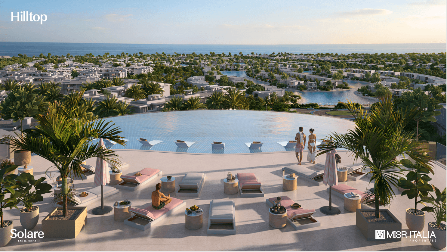 A 3 Bedroom Penthouse in Hilltop Chalets - Solare by Misr Italia Properties