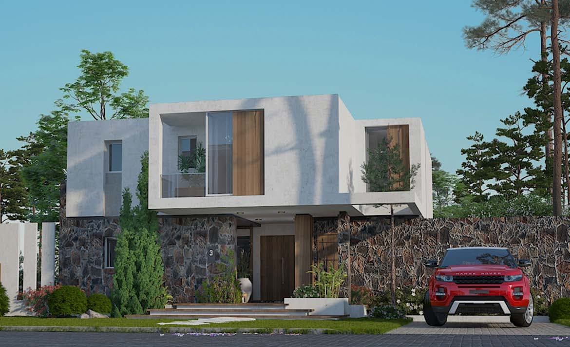A 3 Bedroom Villa in The Cliff Il Bosco by Misr Italia Properties