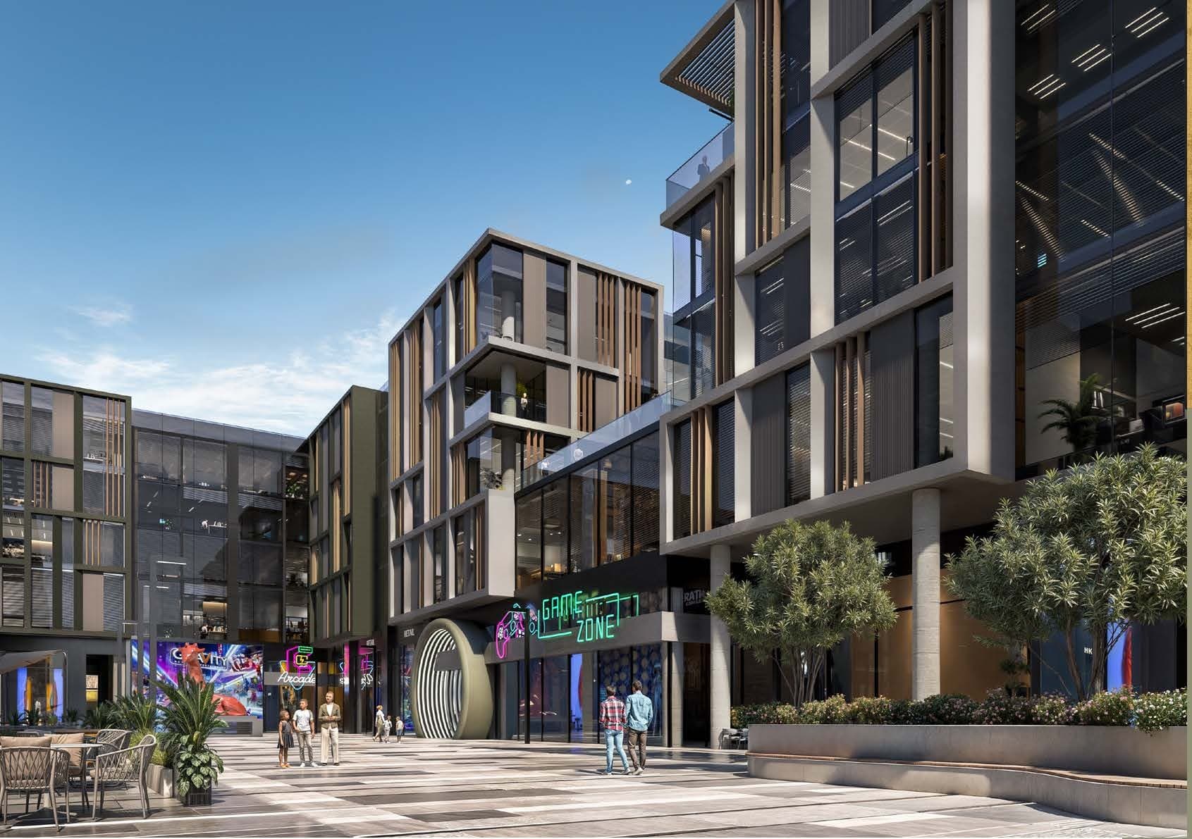 A 189 m² Administrative Unit in V40 District by City Edge Developments