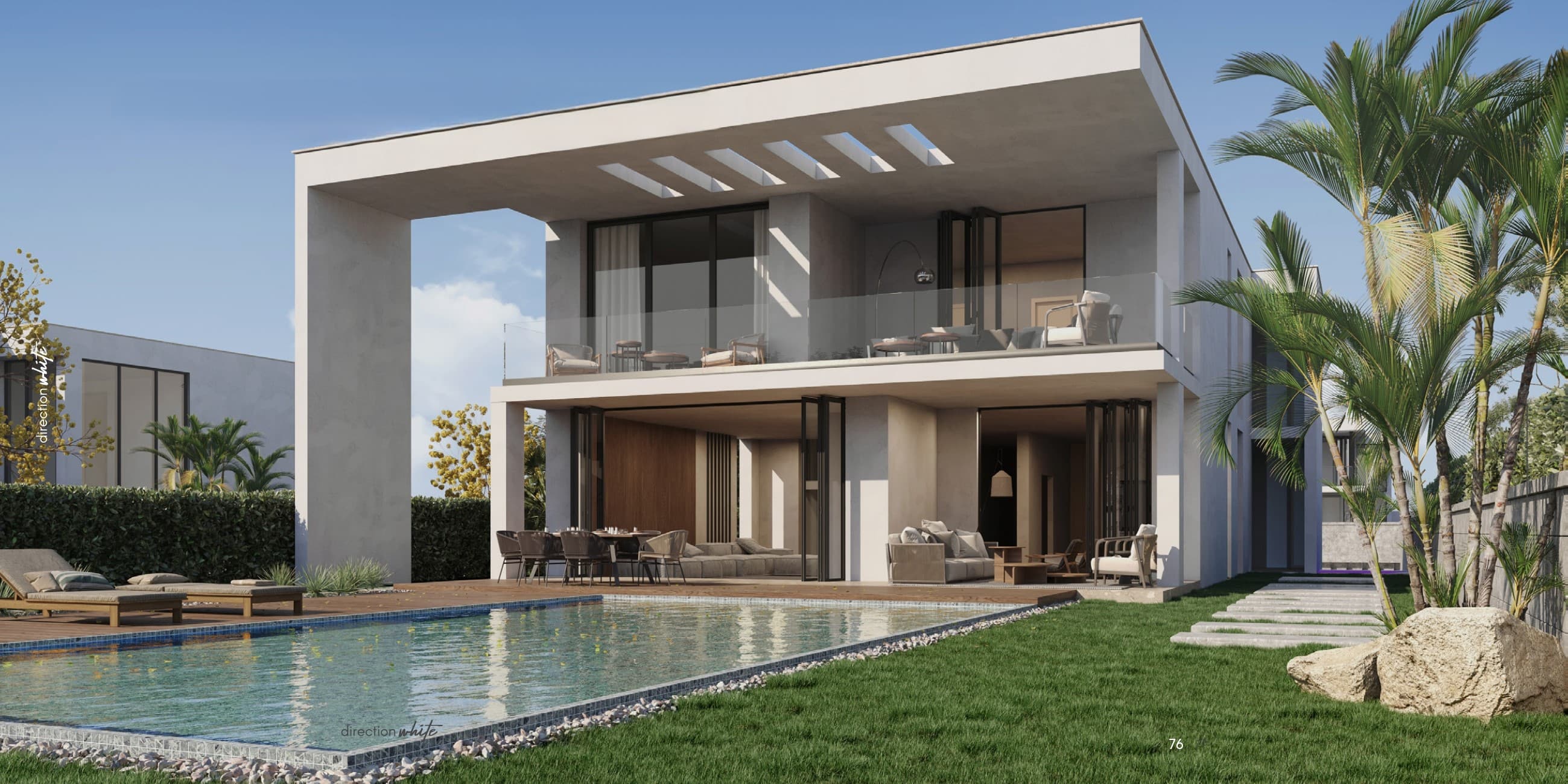 A 3 Bedroom Penthouse in Direction White - Oyster by Arabella
