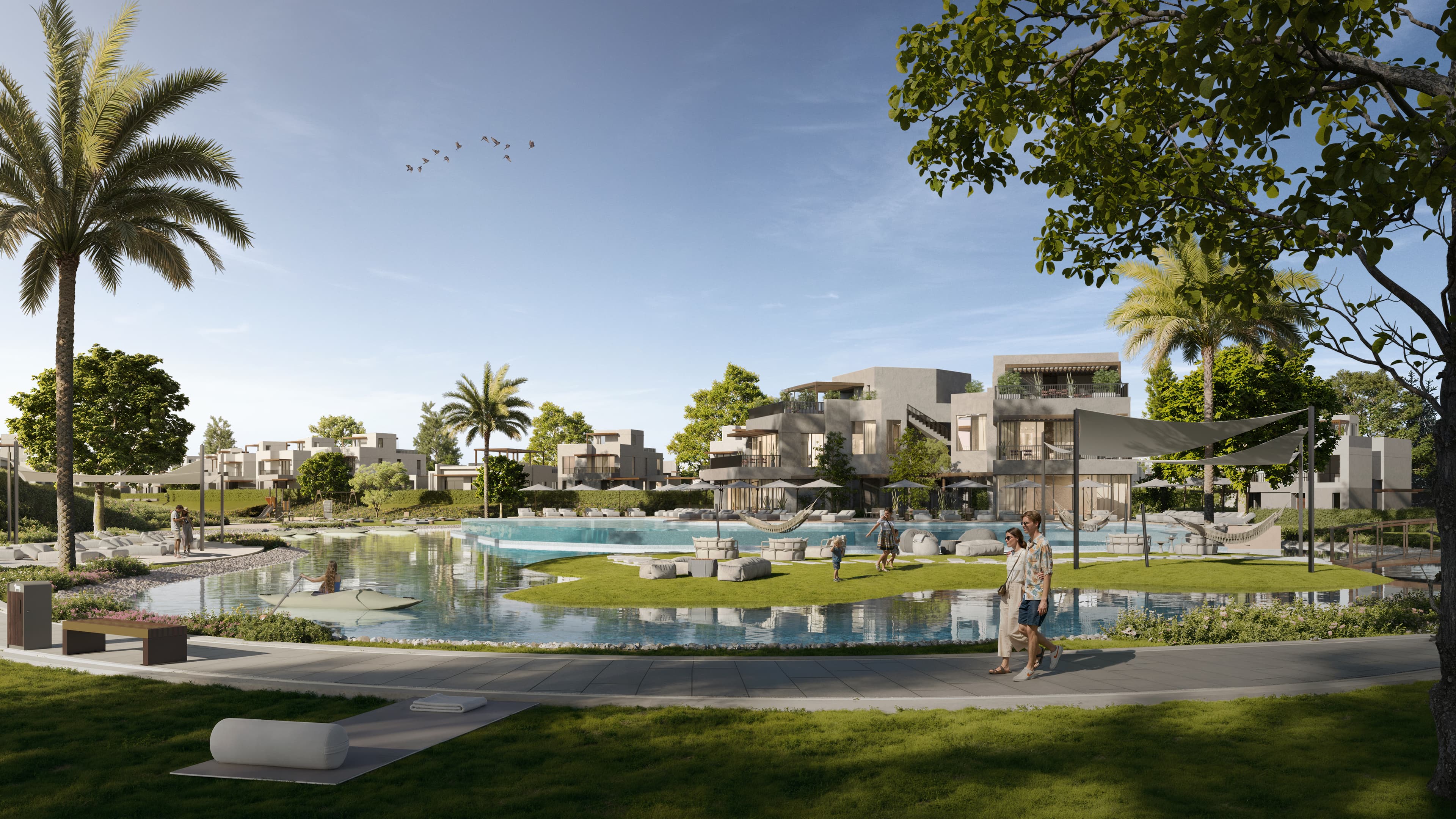 A 2 Bedroom Penthouse in Parkside - Owest by Orascom Development Egypt