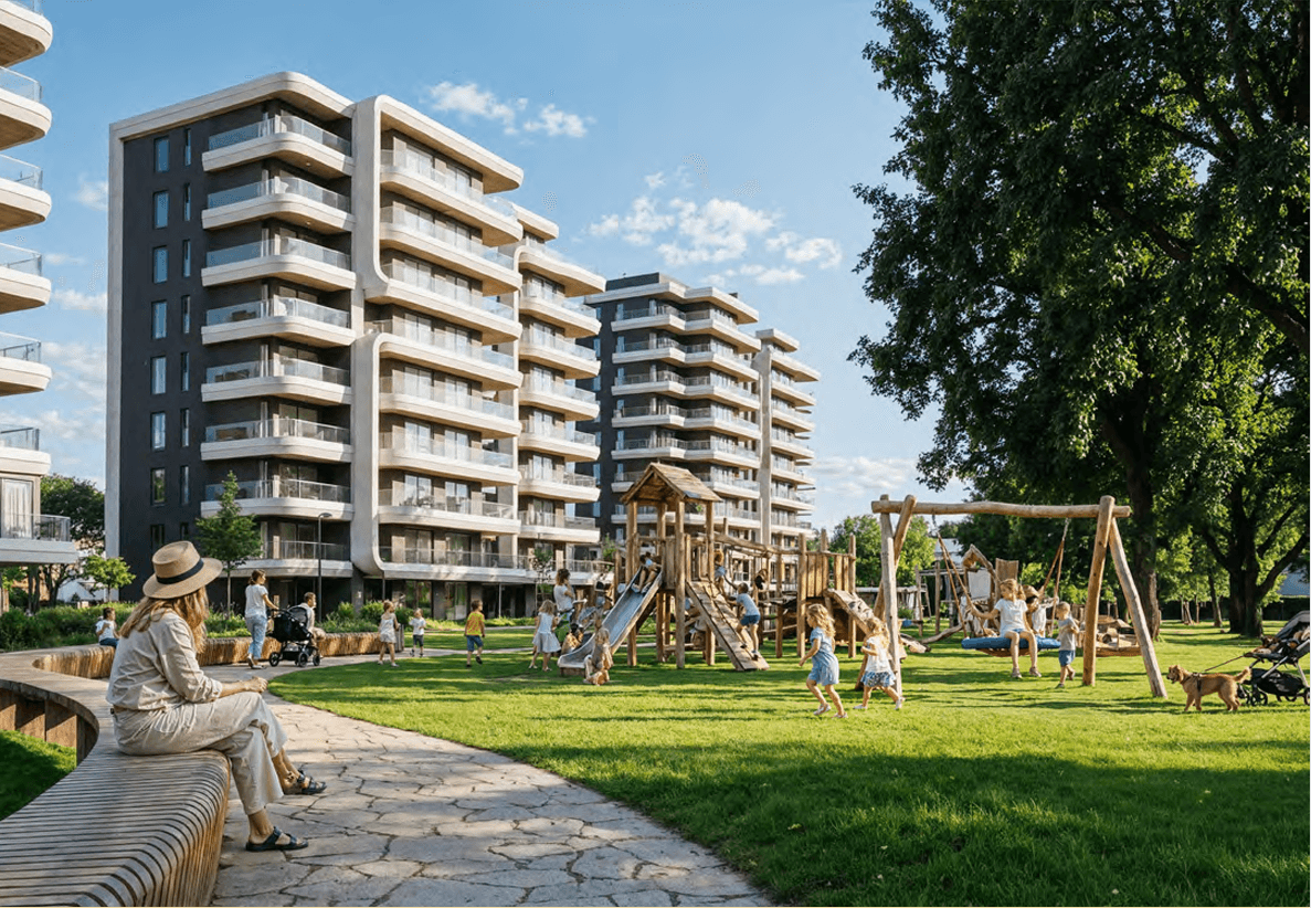 A 3 Bedroom Apartment in Park Views by Palm Hills Developments