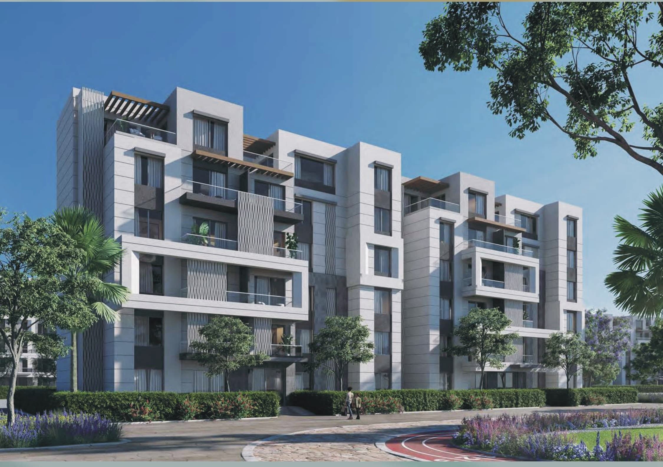 A 2 Bedroom Apartment in District 6 - Laria by Palm Hills Developments