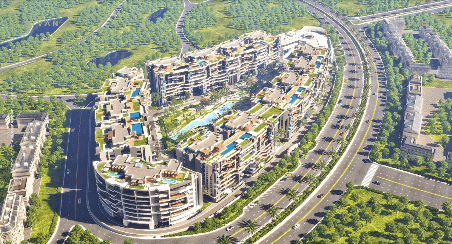 A 2 Bedroom Apartment in RIVAN by Altameer Arabian Developments CO.