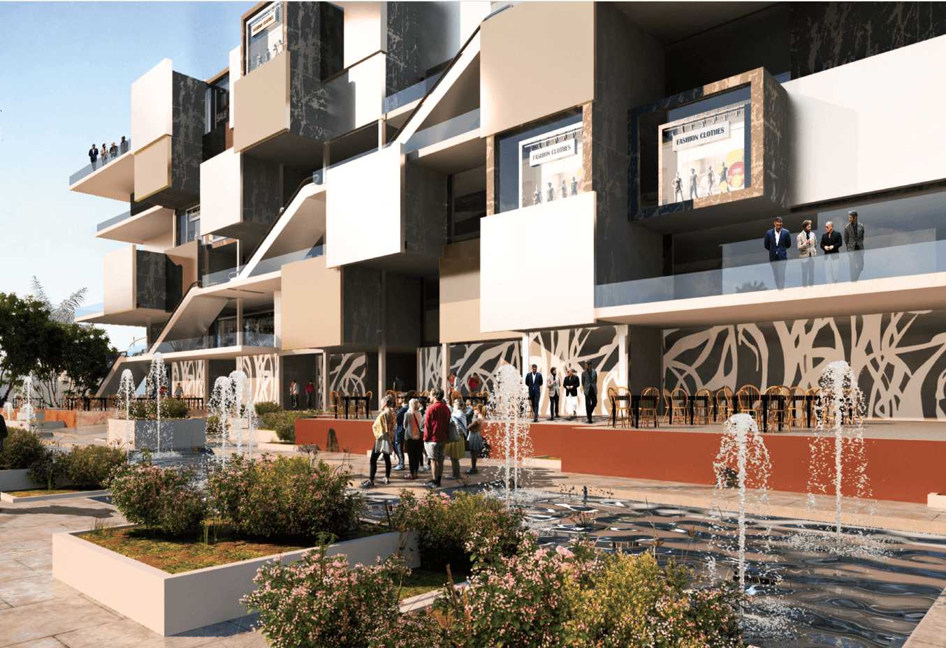 A 107 m² Retail Unit in Ezdan by Taj Misr Developments