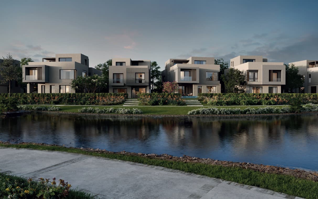 A 4 Bedroom Townhouse in The Valleys by Hassan Allam Properties