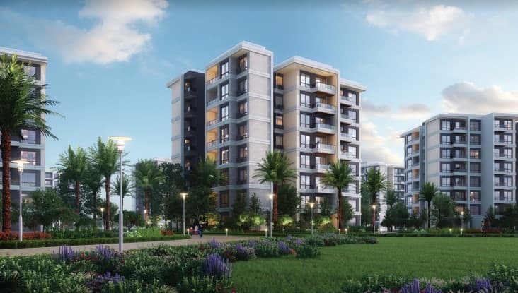 A 2 Bedroom Apartment in Noor Capital Gardens by Talaat Moustafa Group (TMG) Holding