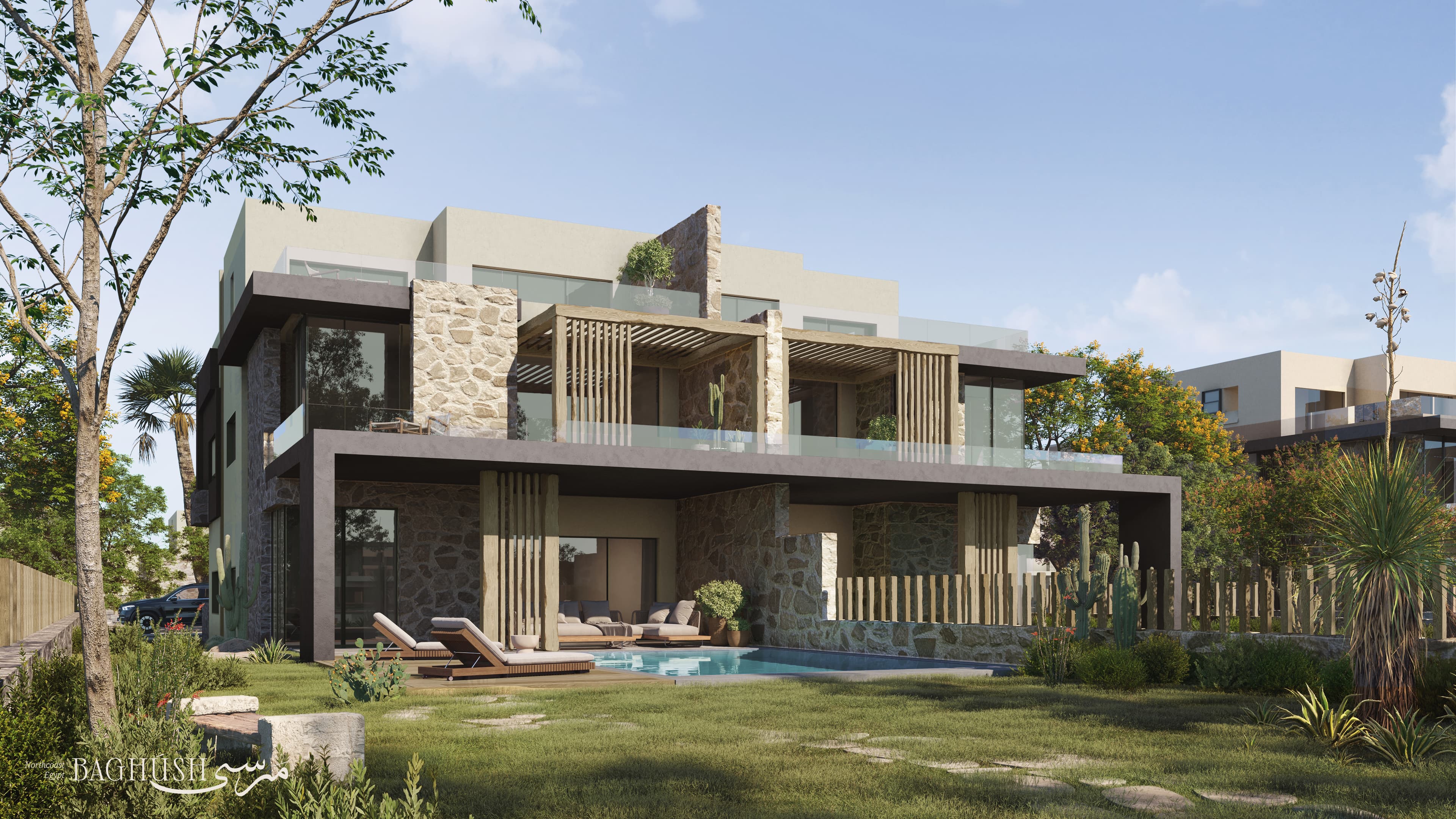 A 4 Bedroom Villa in Marsa Baghush by Shehab Mazhar