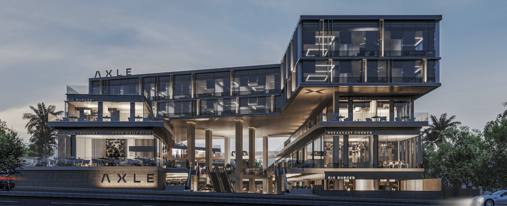 A 0 Bedroom Administrative in Axle by Menassat Developments
