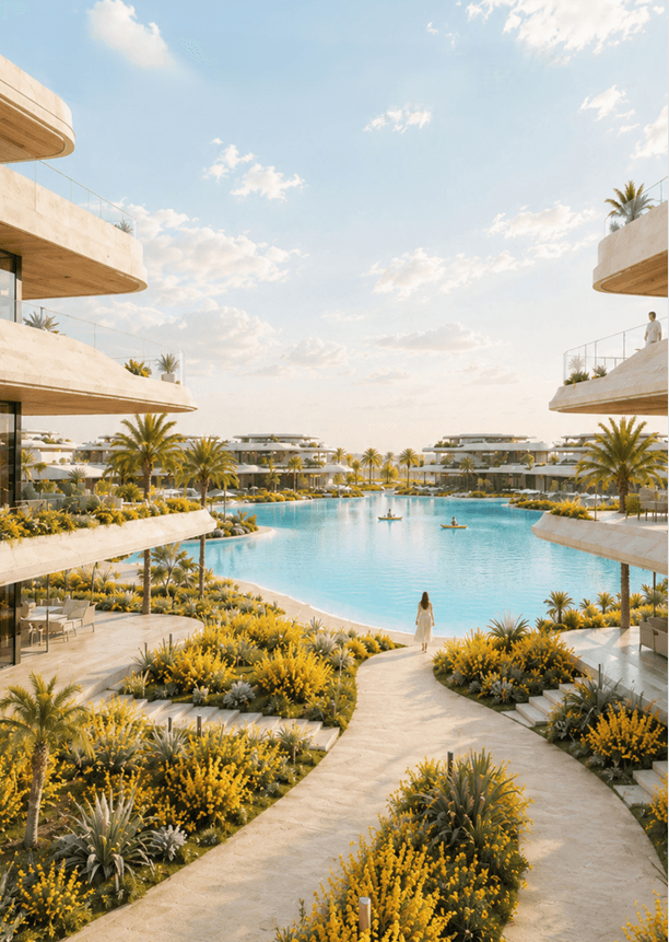 A 2 Bedroom Apartment in The Island - Zahra by Morshedy Group