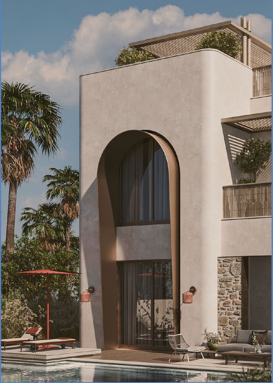 A 4 Bedroom Townhouse in Lyv Caesar - Ras El Hekma by Gates Development