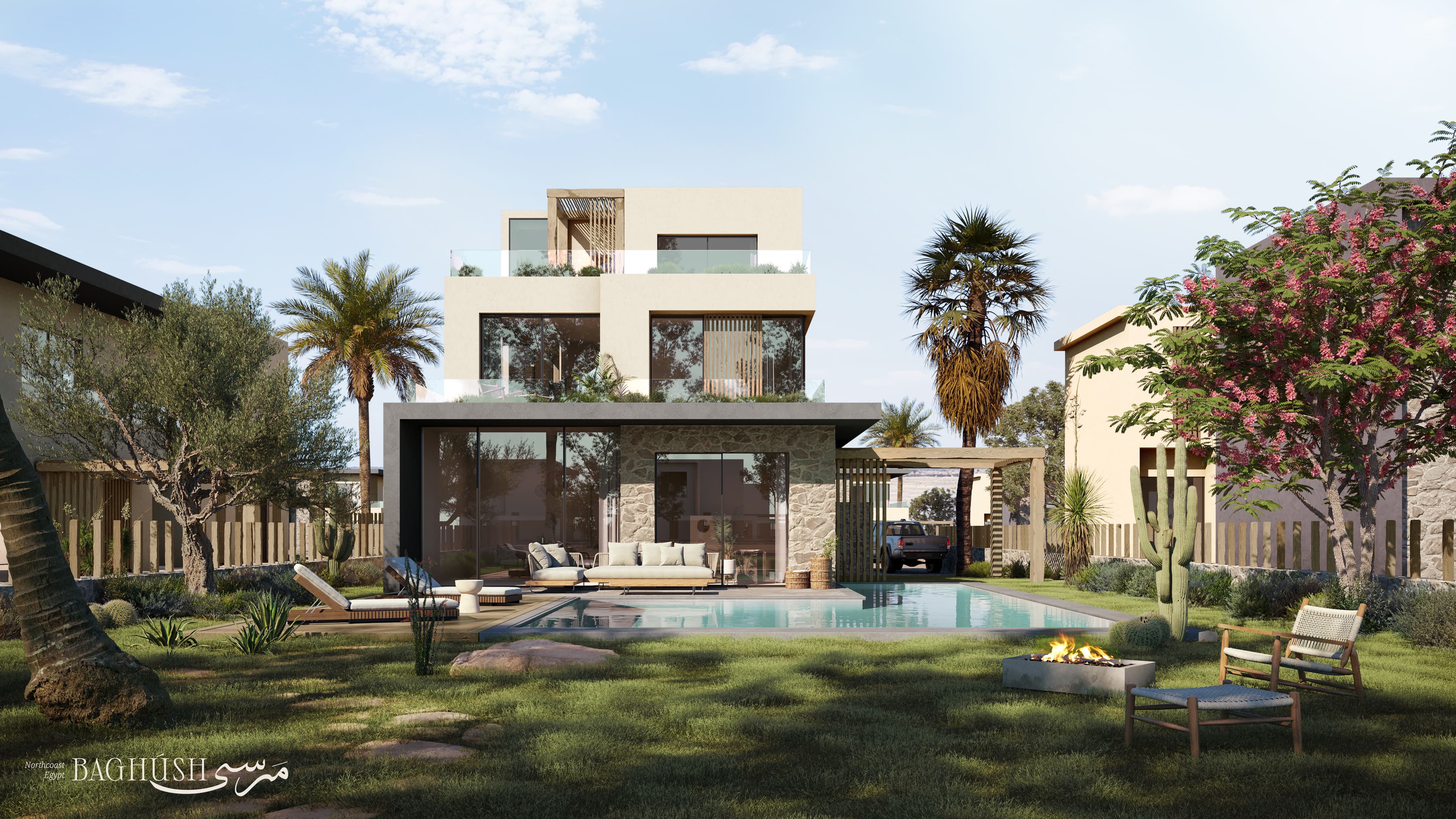 A 4 Bedroom Villa in Marsa Baghush by Shehab Mazhar