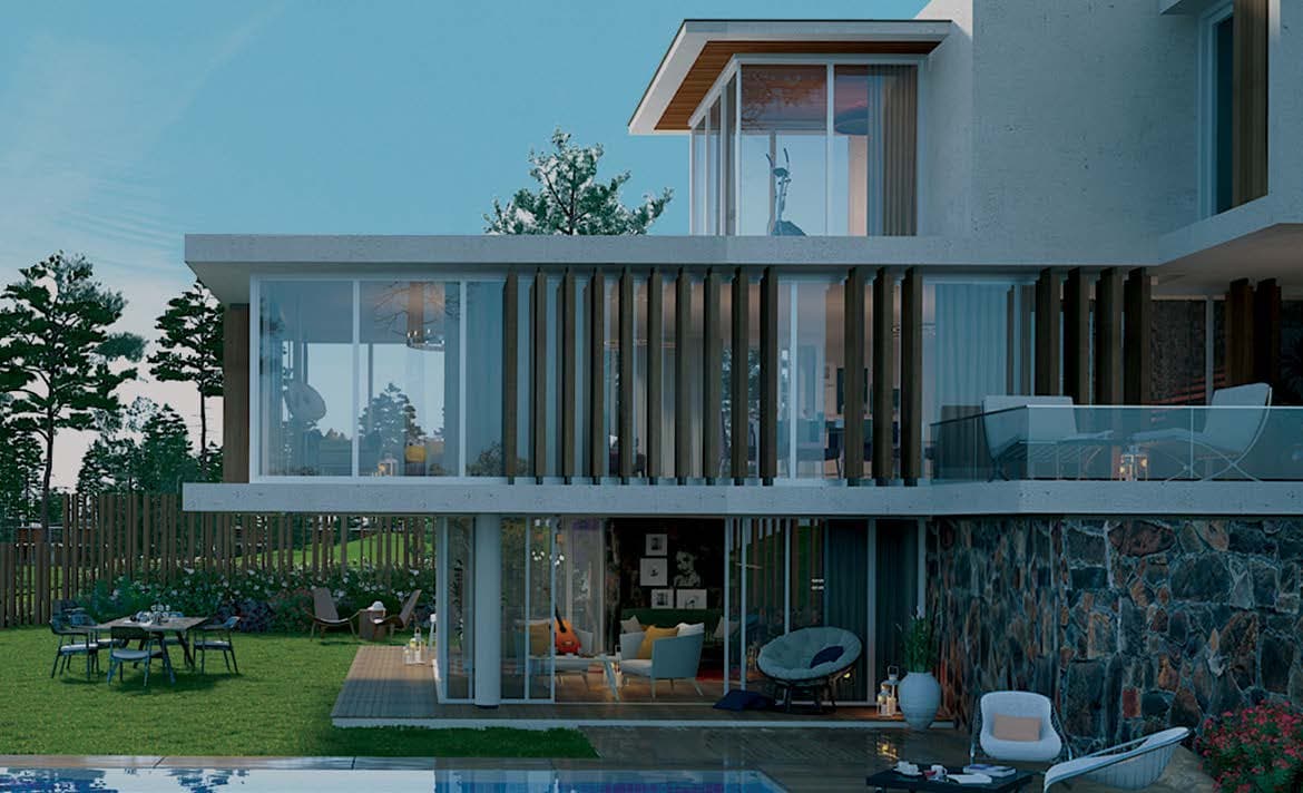 A 3 Bedroom Villa in The Cliff Il Bosco by Misr Italia Properties