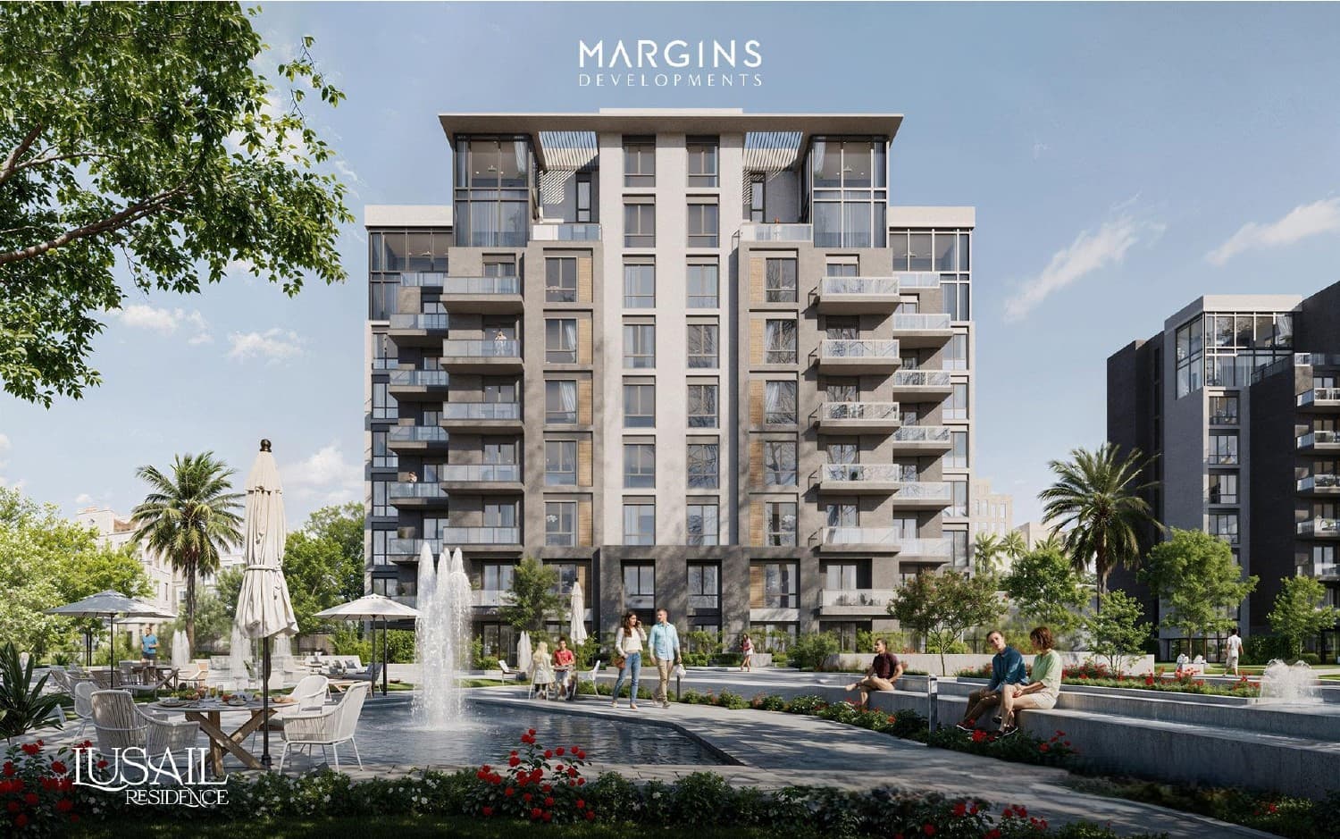 A 2 Bedroom Apartment in Lusail Residence by Margins Development