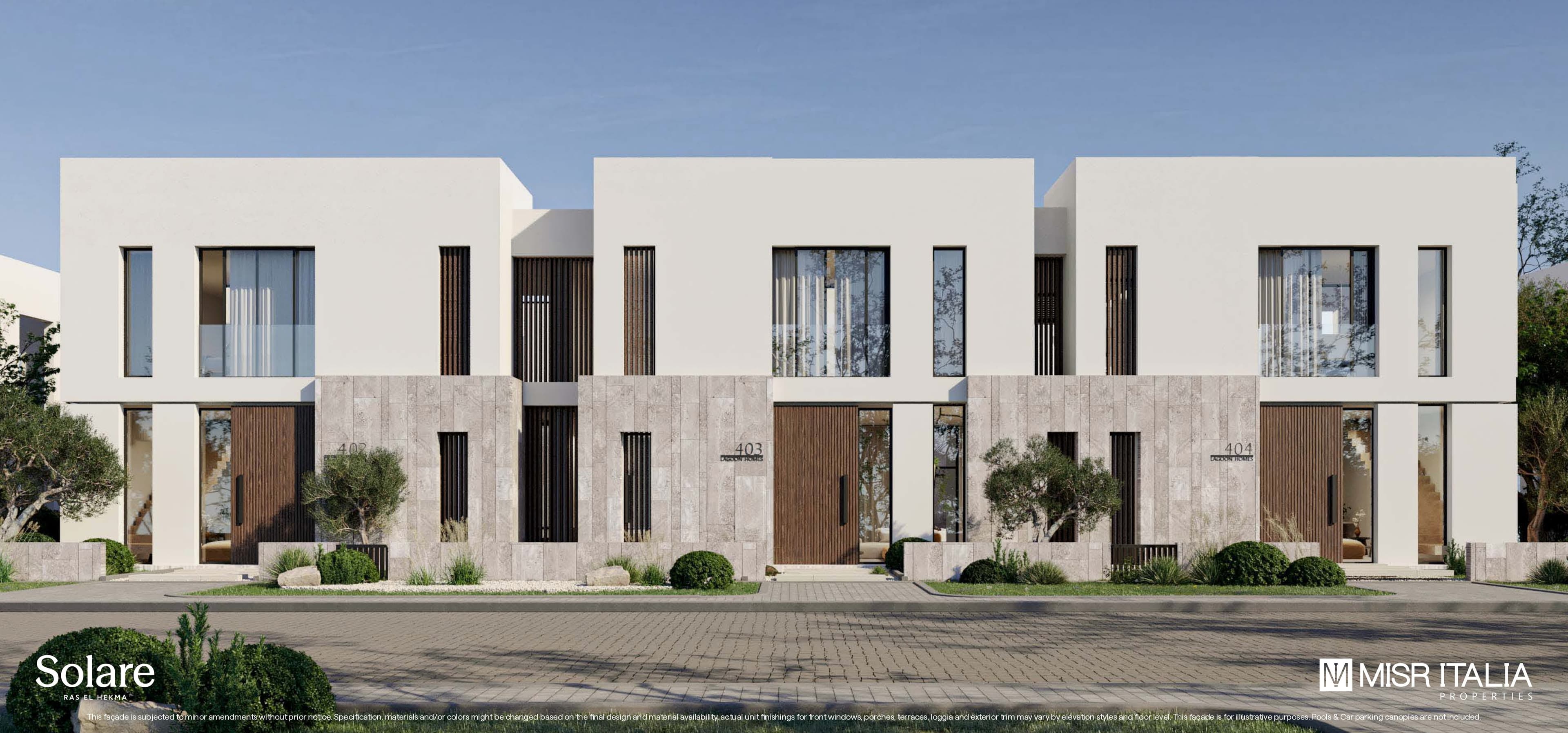 A 4 Bedroom Villa in Olive Oasis - Solare by Misr Italia Properties