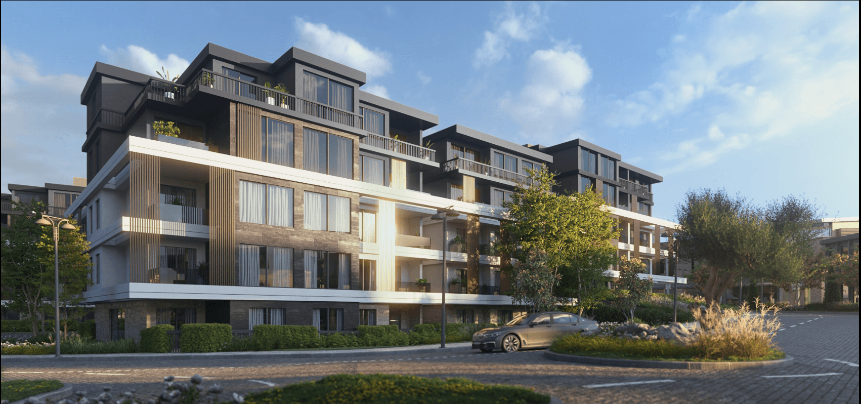 A 2 Bedroom Apartment in Nurai by Mercon Developments