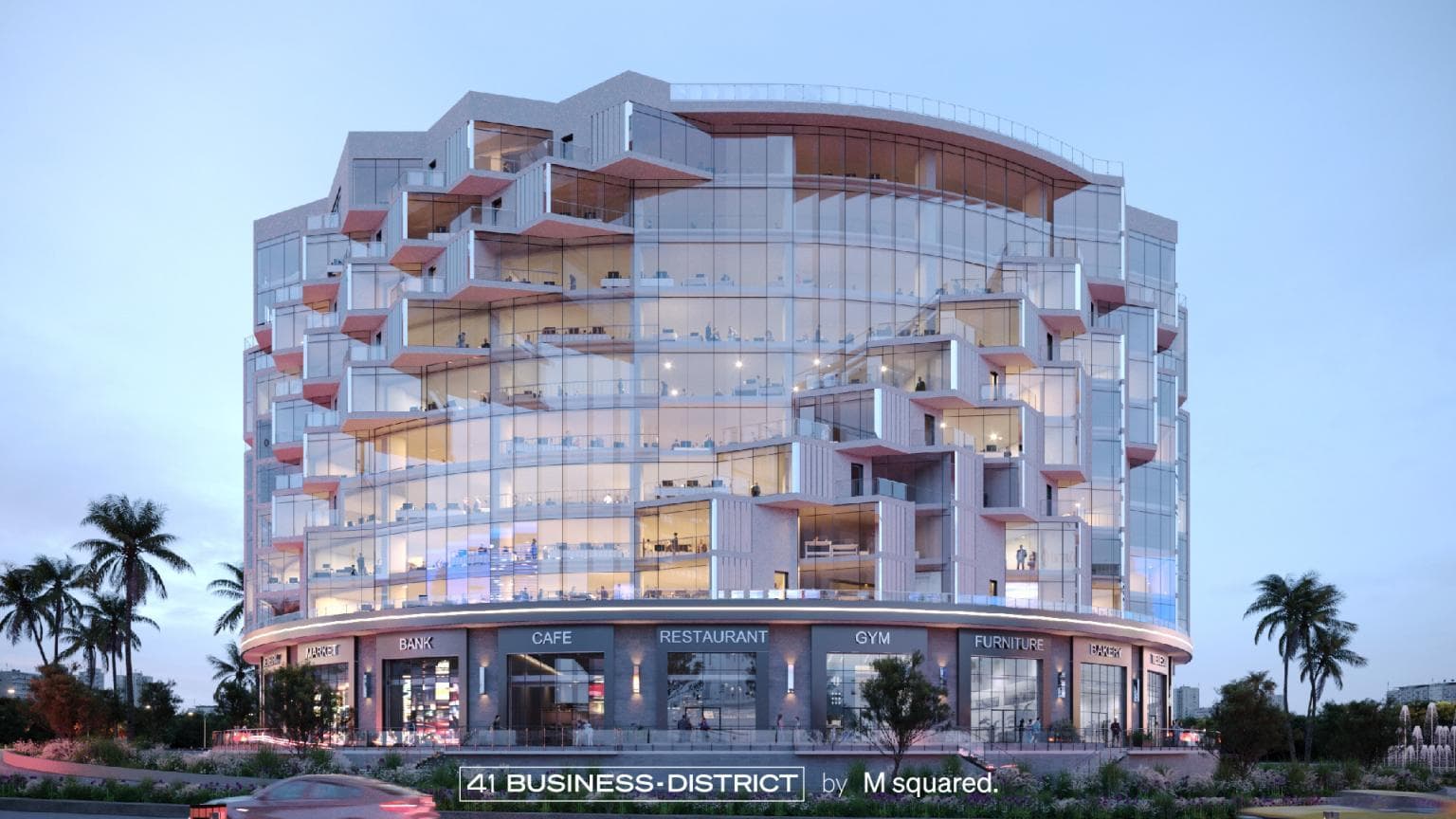 A 150 m² Office in 41 Business District by M Squared
