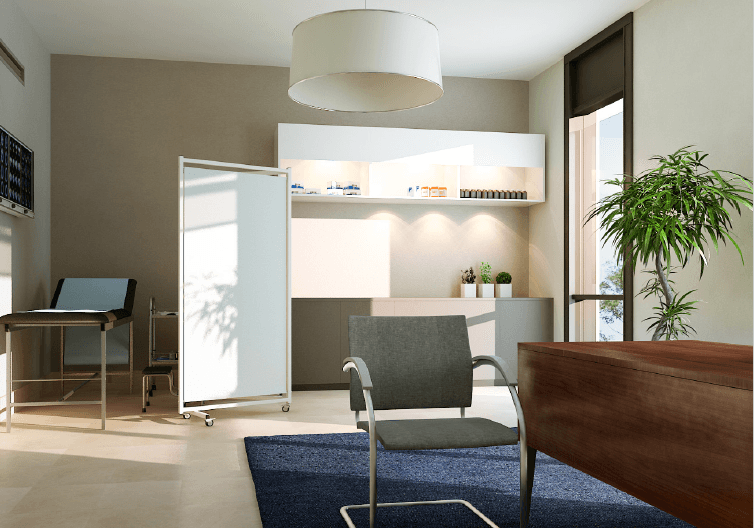 A 71 m² Medical Unit in Westown Medical Center by Sodic
