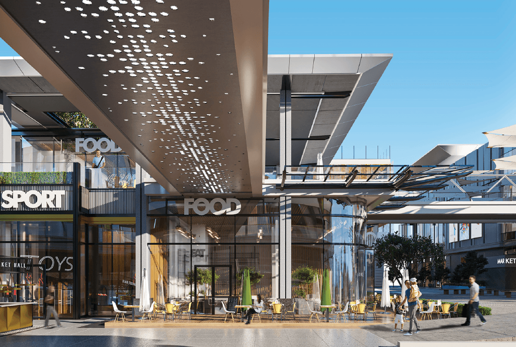 A 140 m² Administrative Unit in Golden Gate by Redcon for Offices and Commercial Centers