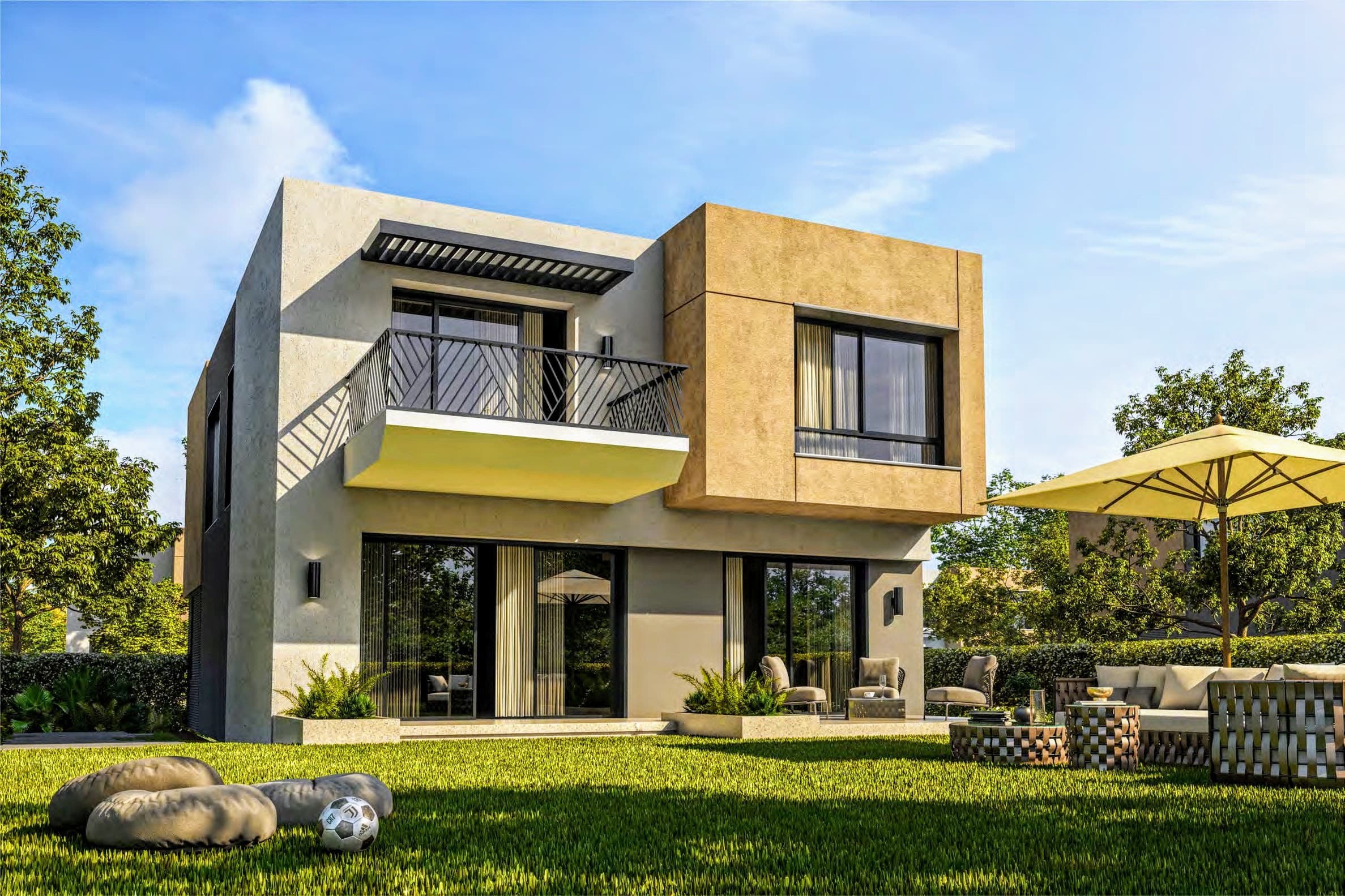 A 4 Bedroom Twinhouse in Selina SwanLake Residences by Hassan Allam Properties